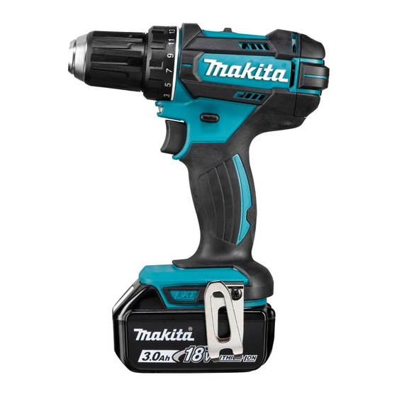 Makita DDF482RFJ Manuel D'instructions