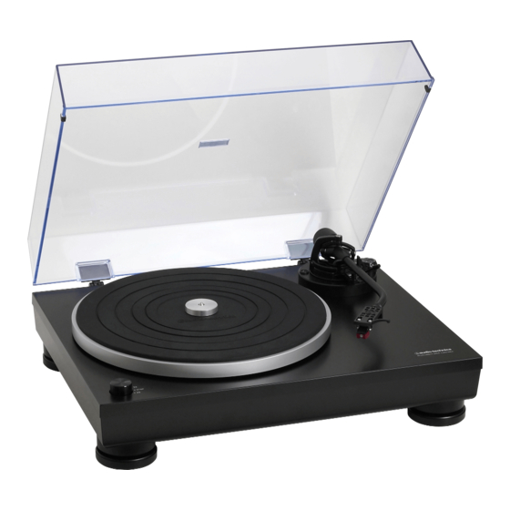 Audio-Technica AT-LP5 Manuels