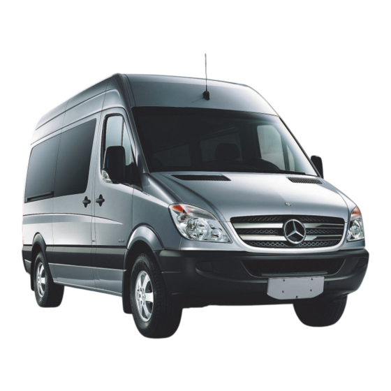 Mercedes-Benz Sprinter Guide Du Conducteur