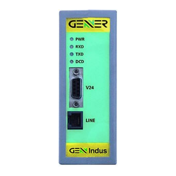 Ercogener Gen Indus Notice D'installation