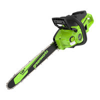 Greenworks CS40L05 Manuel D'opérateur