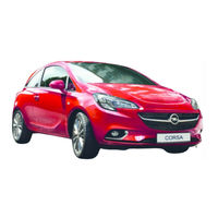 Opel Corsa 2015 Manuel D'utilisation