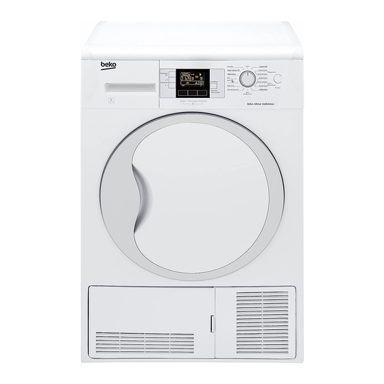 Beko DCU 7330 X Mode D'emploi