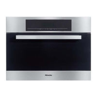 Miele DG 5040 IN INOX Notice D'utilisation Et De Montage