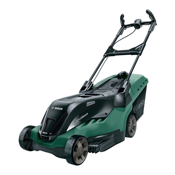 Bosch AdvancedRotak 36-650 Notice Originale