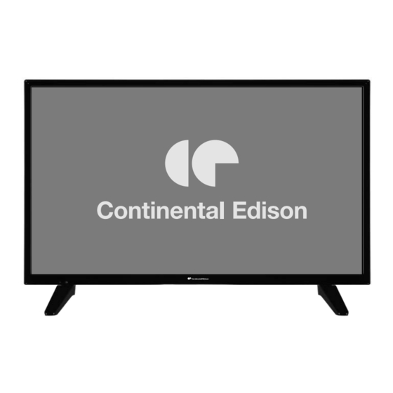 CONTINENTAL EDISON CELED32S0119B3 Mode D'emploi