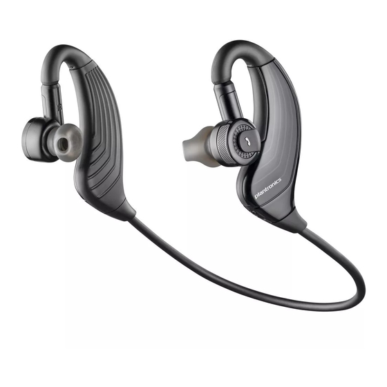 Plantronics BackBeat 903+ Mode D'emploi