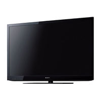Sony Bravia KDL-42EX410 Mode D'emploi