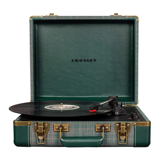 Crosley CR6019D Mode D'emploi