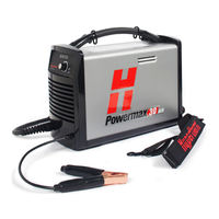 Hypertherm powermax30 Mode D'emploi