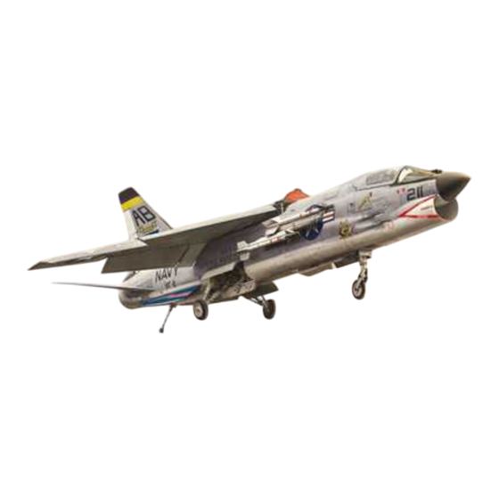 Italeri F-8E Crusader Instructions D'assemblage