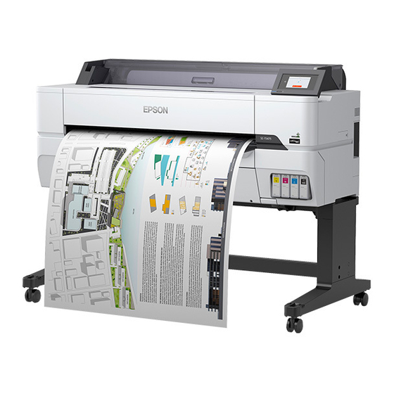 Epson SureColor T3475 Guide D'installation