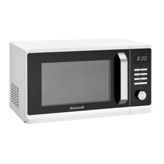Brandt SE2300WZ Manuel D'instructions