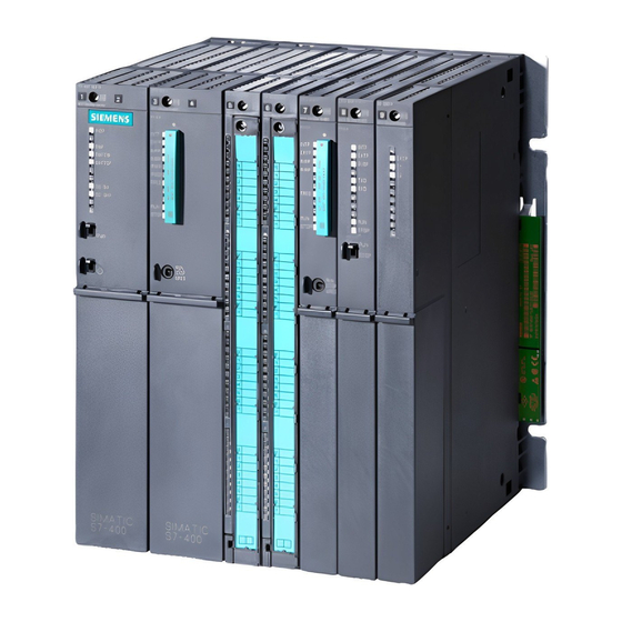 Siemens SIMATIC S7-300 Instructions De Service