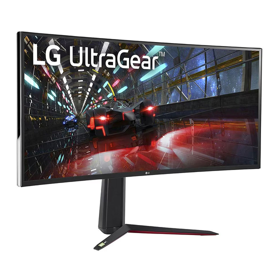 LG UltraGear 38GN950P Manuel D'utilisation