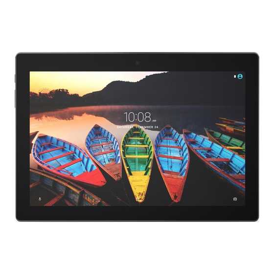 Lenovo TAB3 10 Plus Guide De L'utilisateur