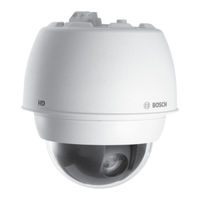 Bosch AUTODOME inteox 7000i Manuel D'utilisation