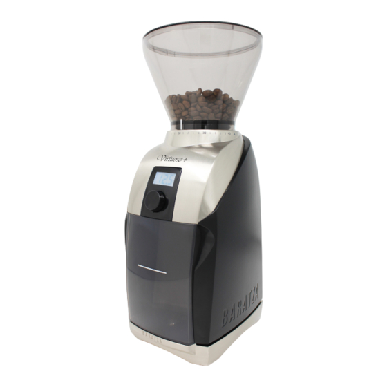 Baratza Virtuoso+ Mode D'emploi