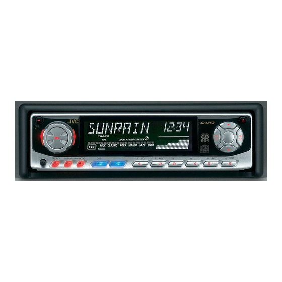 JVC KD-LH7R Manuel D'instructions