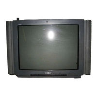 Sony Trinitron KV-E29 Mode D'emploi