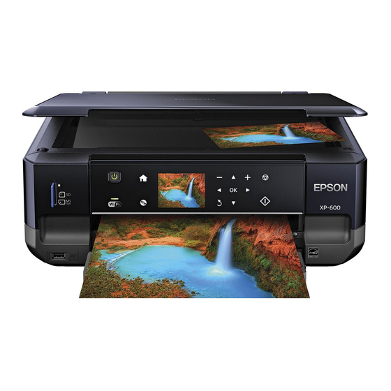 Epson XP-600 Serie Guide