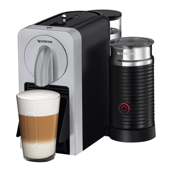 Nespresso PRODIGIO C70 Mode D'emploi