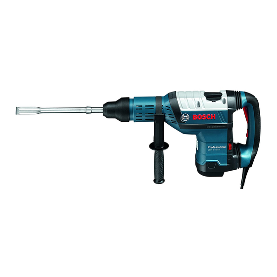 Bosch GBH 8-45 DV Professional Notice Originale