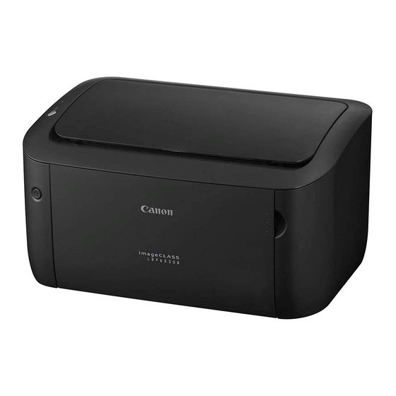 Canon LBP6030 Mise En Route