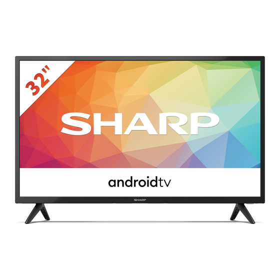 Sharp 32FG2EA Mode D'emploi