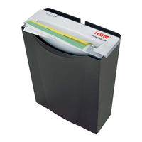 Hsm Shredstar S5 Notice D'utilisation