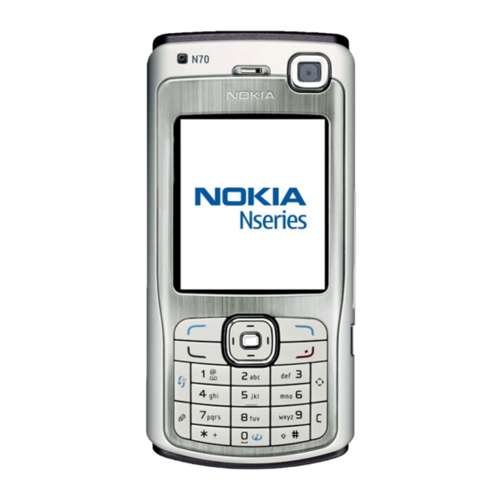 Nokia N70 Mode D'emploi