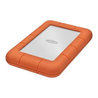 Lacie Rugged USB 3.0 Thunderbolt Série Manuel Utilisateur