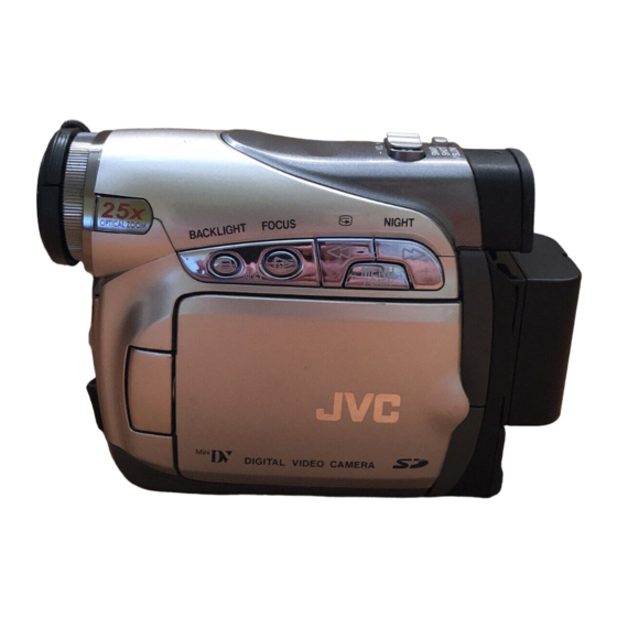 JVC GR-D290 Manuel D'utilisation