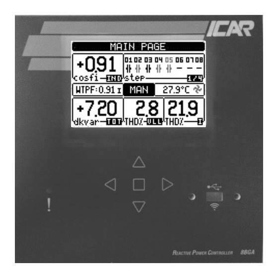 Icar RPC 8BGA Manuel Complet