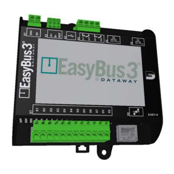 Sdataway EasyBus 3 Easy3-H Manuel D'utilisation