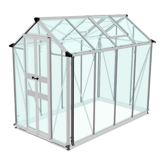 Halls Greenhouses COTSWOLD Birdlip 44 Instructions De Montage