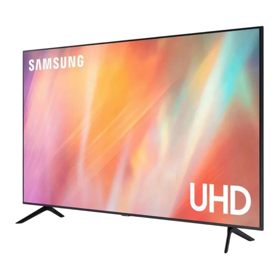 Samsung 55AU7105 Mode D'emploi