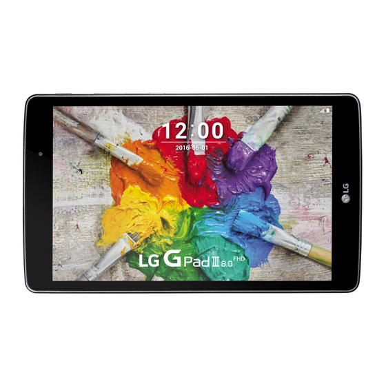 LG G Pad III 8.0 FHD Mode D'emploi