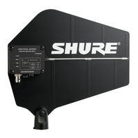 Shure UA874V Instructions D'installation