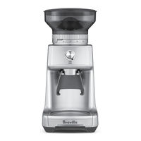 Breville the Dose Control BCG400SIL Mode D'emploi