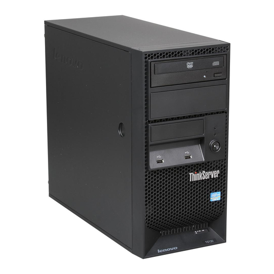 Lenovo ThinkServer TS130 Guide D'utilisation