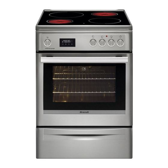 Brandt BCV6650 Serie Guide D'utilisation