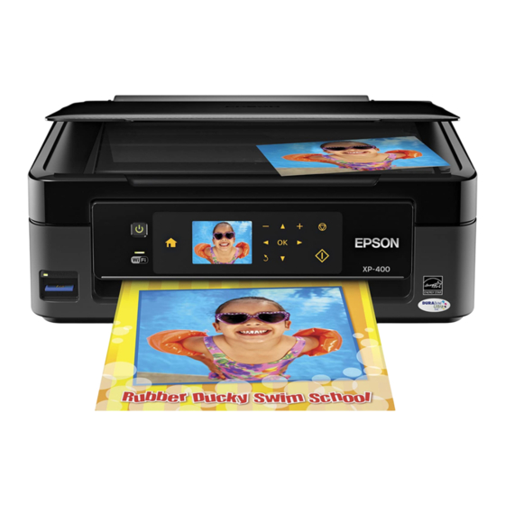 Epson XP-400 Guide De L'utilisateur