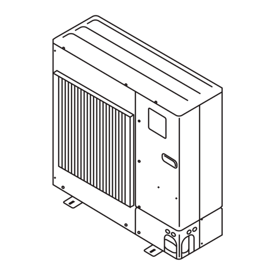 Mitsubishi Electric Mr.SLIM PUZ-A NHA6 Série Manuel D'installation