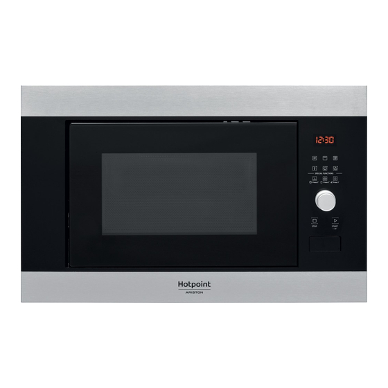 Hotpoint Ariston MF25G IX HA Mode D'emploi