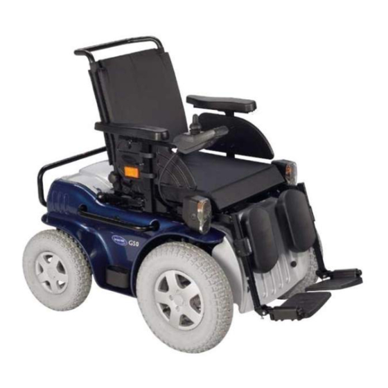 Invacare G50 Manuel De Maintenance