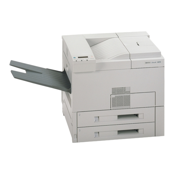 HP LaserJet 8150 Guide De Mise En Marche