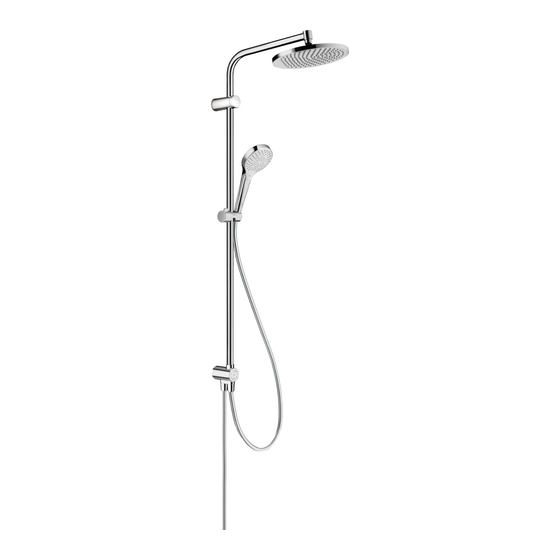 Hansgrohe Showerpipe 240 Reno LMH 26876000 Mode D'emploi / Instructions De Montage