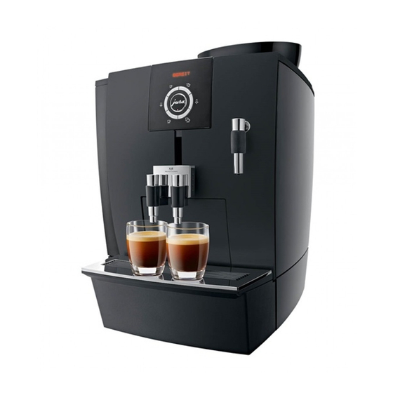 Jura XJ6 Professional Mode D'emploi