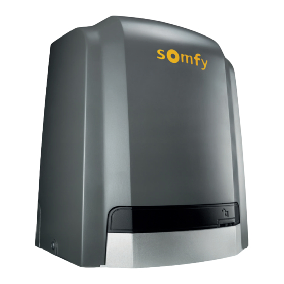 SOMFY SLIDYMOOVE 600 Manuel D'installation Et D'utilisation